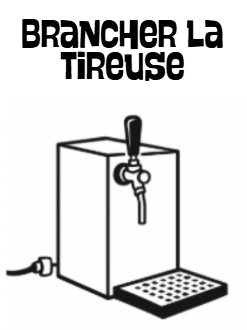 Brancher la tireuse à froid sec